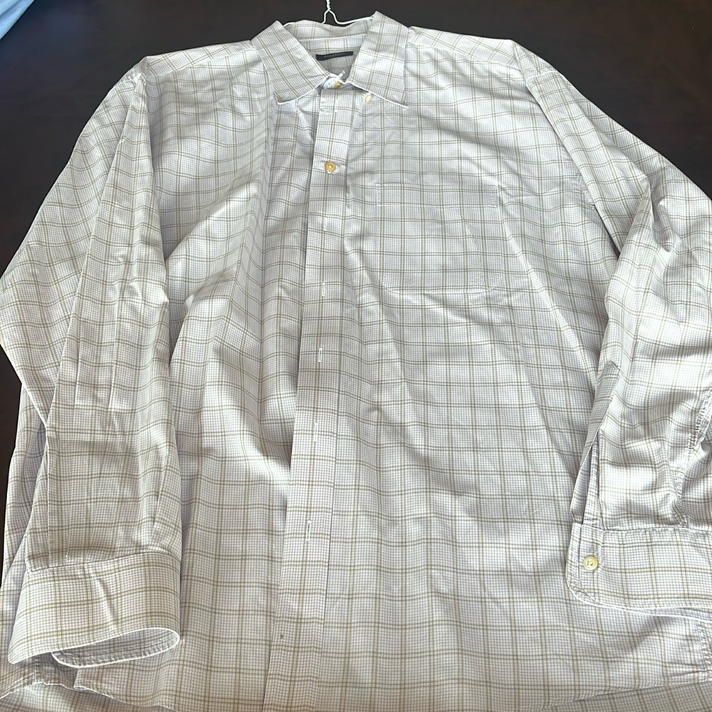 Burberry Pink Size XL Dress Shirt Mens